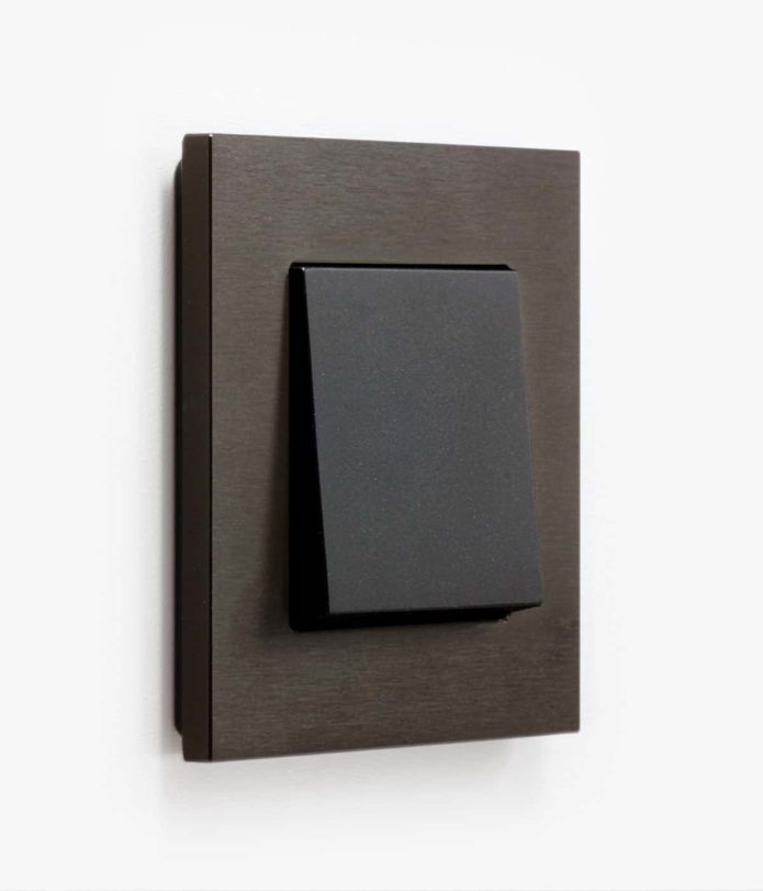 GIRA Esprit Dark Bronze light switch