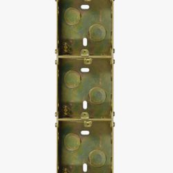 Jung UK metal back box, triple