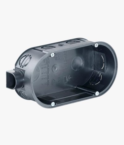 Kaiser back box, brick wall, double, 42mm