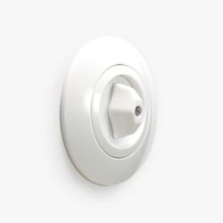 Berker Serie 1930 White Plastic rotary light switch
