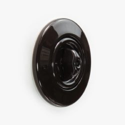 Berker Serie 1930 Rosenthal porcelain black light switch
