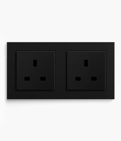 E2 Classic Black Double Unswitched