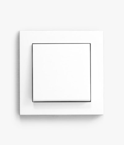 Gira E2 Classic White Blank Plate