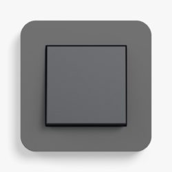 GIRA E3 Dark Grey light switch
