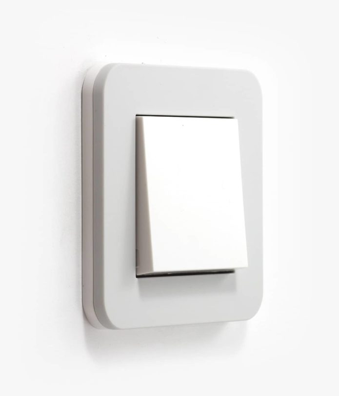 GIRA E3 light grey light switch