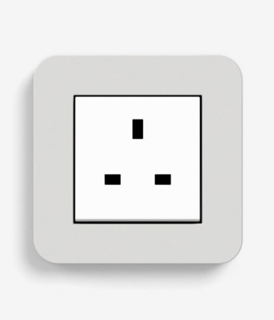 E3 Light Grey/White Single Unswitched