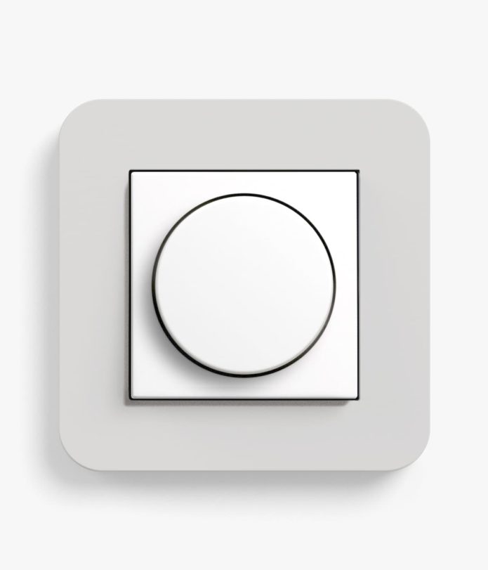 Gira E3 Soft Touch Light Grey Dimmer