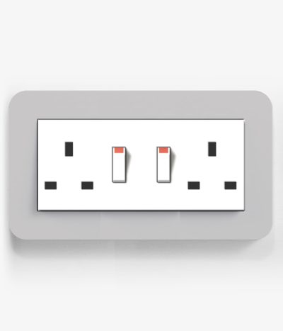 E3 Grey/White Sockets