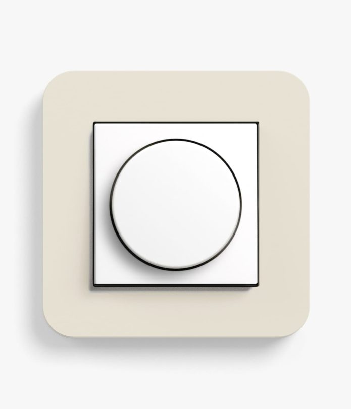 Gira E3 Soft Touch Light Brown Dimmer