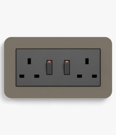 E3 Umber/Anthracite Double Switched