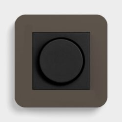 GIRA E3 Umber/Black Dimmer