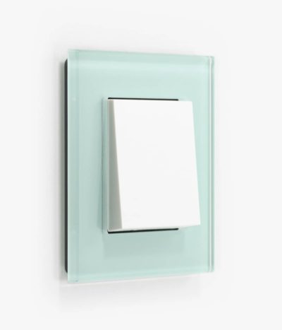 GIRA Esprit Mint Glass light switch