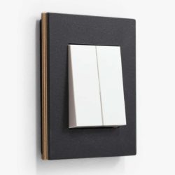 GIRA Esprit Linoleum Plywood light switch