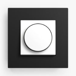 Gira Esprit Linoleum Plywood Anthracite Dimmer