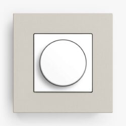 Gira Esprit Linoleum Plywood Light Grey Dimmer