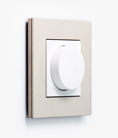 Gira Esprit Linoleum Plywood Light Grey Dimmer