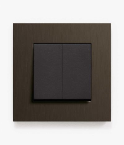 GIRA Esprit Dark Bronze light switch