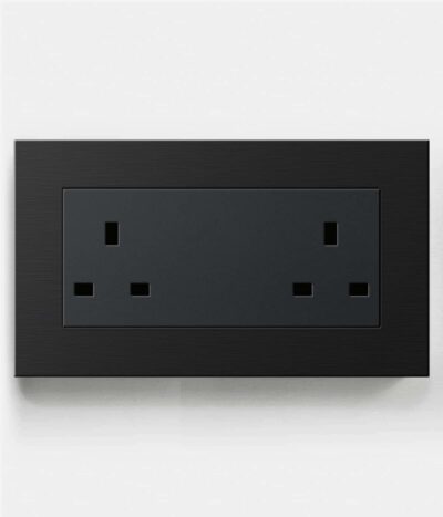GIRA Esprit Black Double Socket