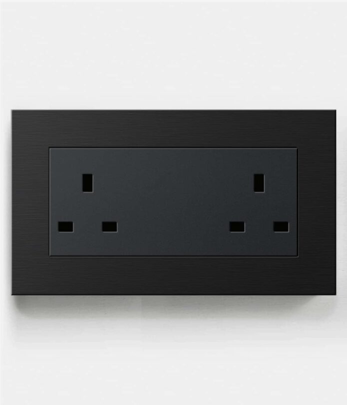 GIRA Esprit Black Double Socket
