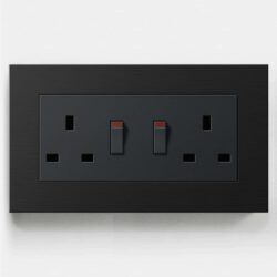 GIRA Esprit Black Double Socket