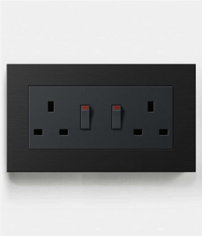 GIRA Esprit Black Double Socket
