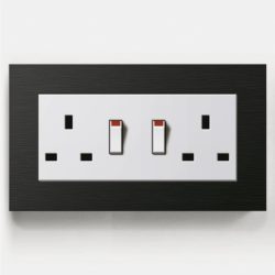 GIRA Esprit Black Double Socket