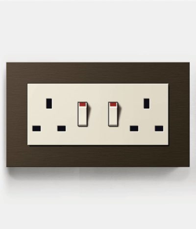 Gira Esprit Bronze double socket