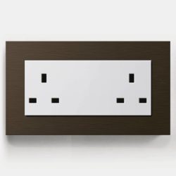 Gira Esprit Bronze double socket