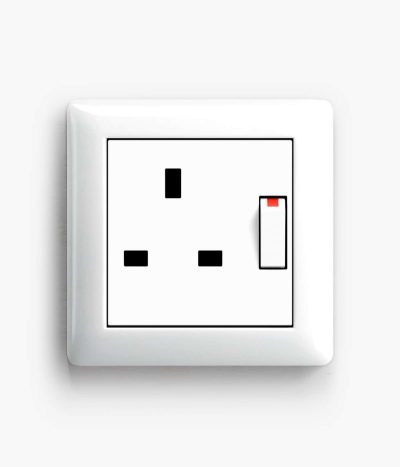 Standard 55 White Socket