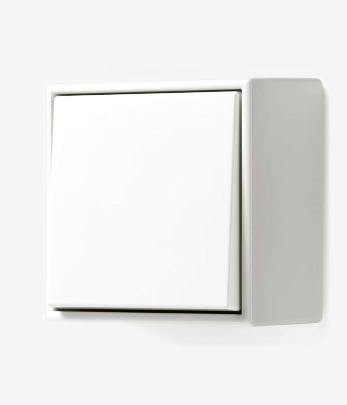 Jung LS 990 CUBE surface mounted light switch
