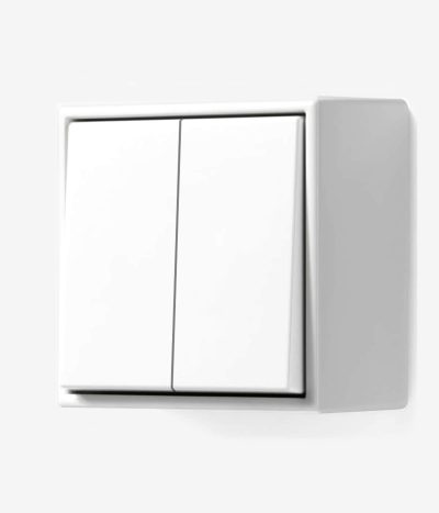 Jung LS 990 CUBE surface mounted light switch