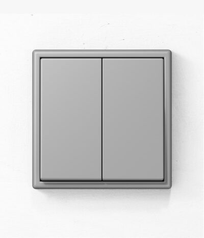 Jung Les Couleurs de Le Corbusier 32012 grey light switch