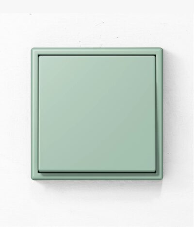 Jung Les Couleurs de Le Corbusier 32041 green light switch