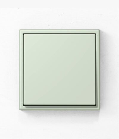 Jung Les Couleurs de Le Corbusier 32042 green light switch