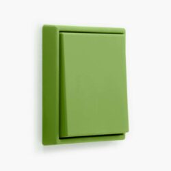 Jung Les Couleurs de Le Corbusier 32051 green light switch