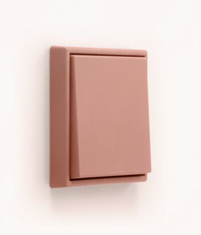 Jung Les Couleurs de Le Corbusier 32111 terracotta light switch