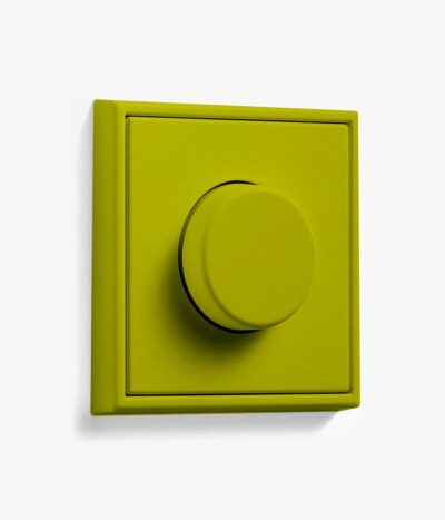 Jung LS990 Les Couleurs Vert Olive Vif dimmer switch