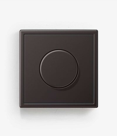 Jung LS990 Metal Dark Dimmer switch