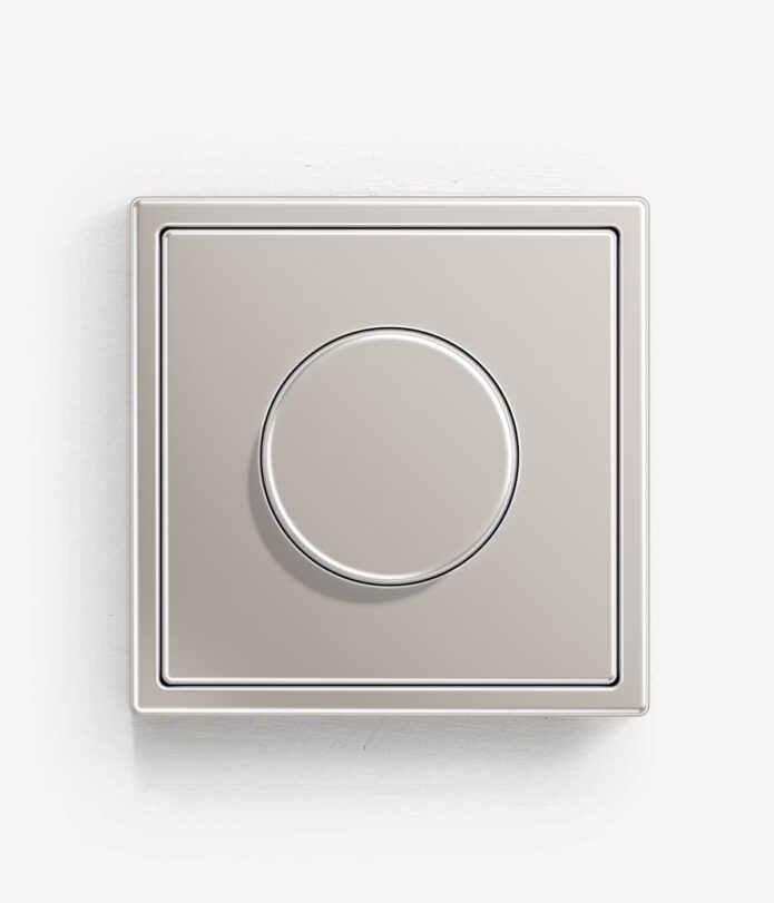 Jung LS990 Stainless Steel dimmer switch