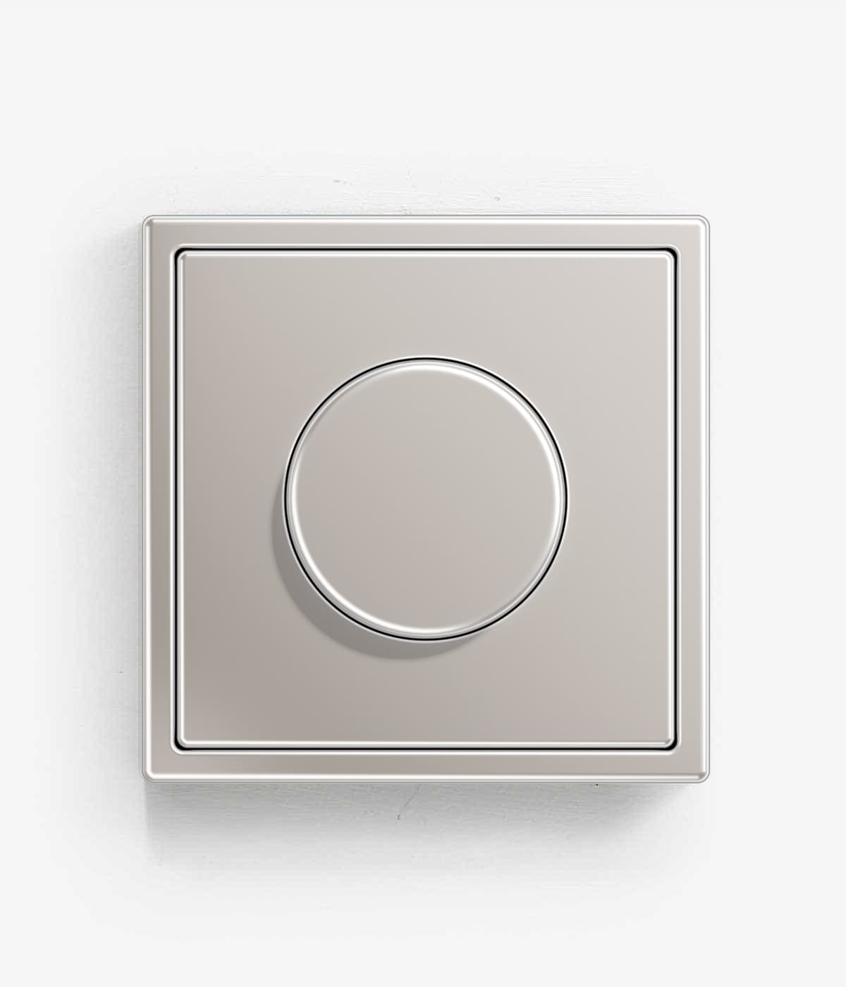 Jung LS990 Stainless Steel dimmer switch