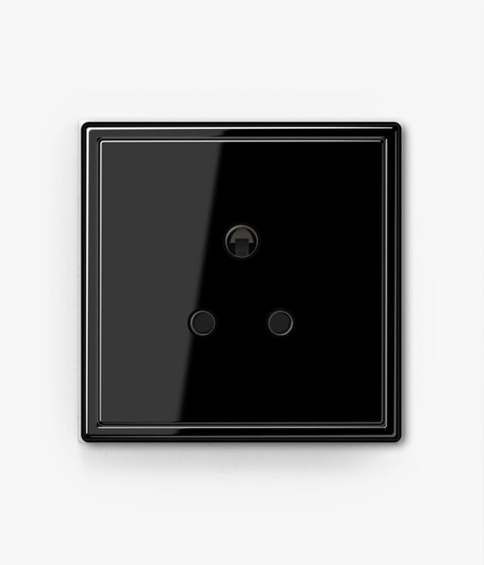JUNG LS990 Black 5A 3-pin socket