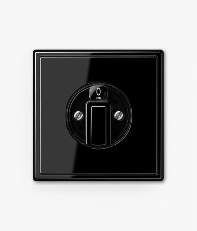 Jung LS990 Black 3-speed fan controller