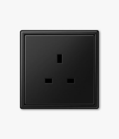 Jung LS 990 Matt Black socket
