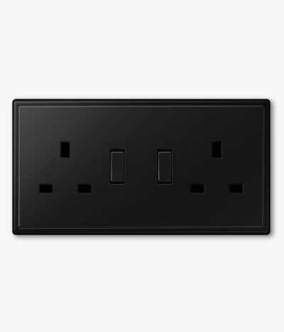 Jung LS 990 Matt Black socket