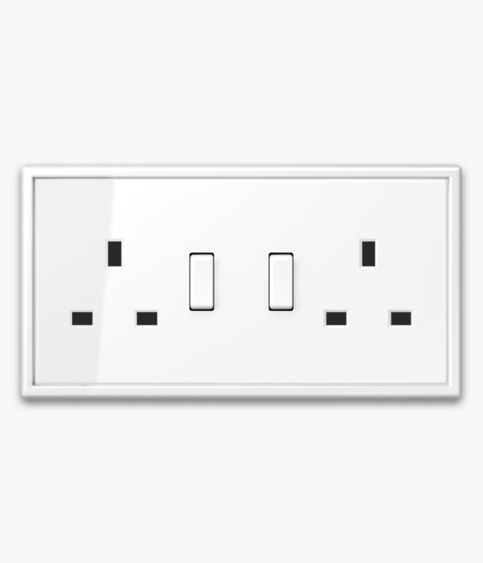 Jung LS 990 White socket