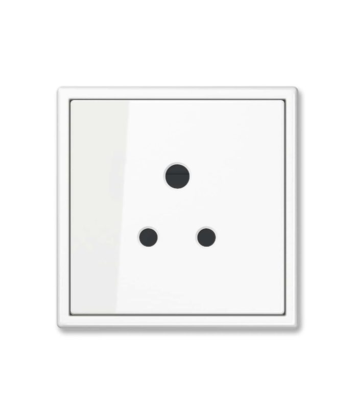 Jung LS 990 White 5A socket