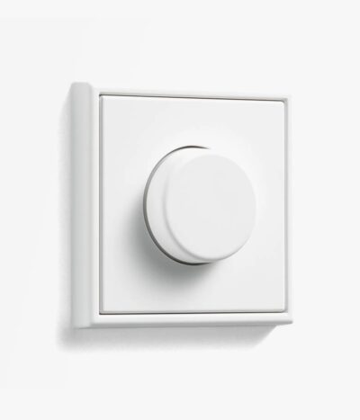JUNG LS 990 Dimmer in matt white