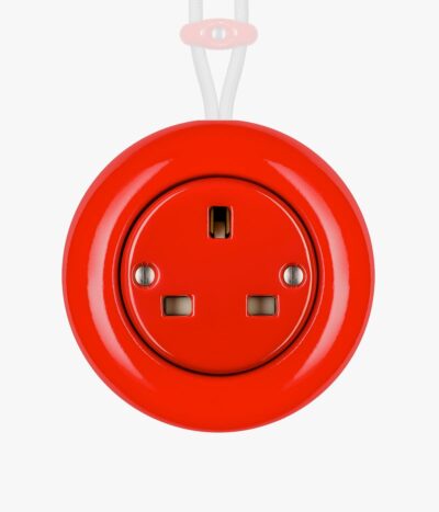 Katy Paty Colona Surface Mounted red plug socket