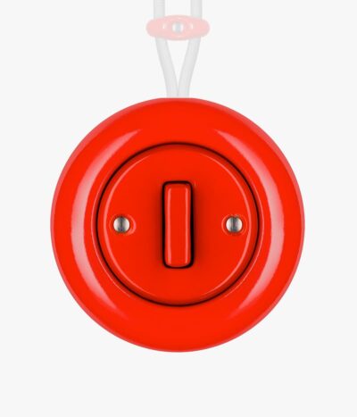 Katy Paty Colona Surface Mounted red porcelain light witch