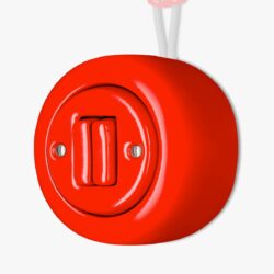 Katy Paty Colona Surface Mounted red porcelain light witch